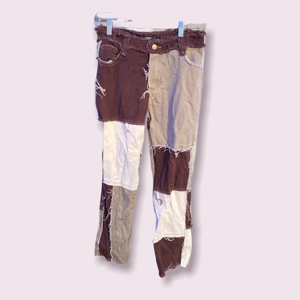 JADED LONDON Patchwork Jeans - Picture 2 of 4